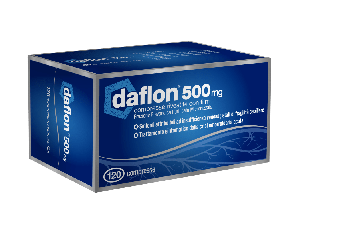 Daflon 500 mg 120 compresse rivestite