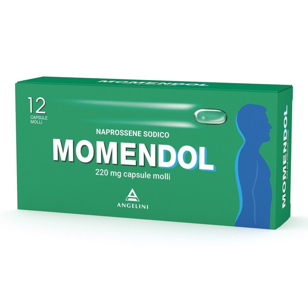 Momendol 220mg 12 capsule molli