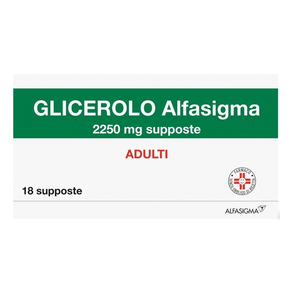 Glicerolo Sofar supposte adulti 2,250g 18 supposte