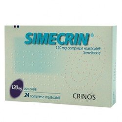 Simecrin 120 mg 24 compresse masticabili