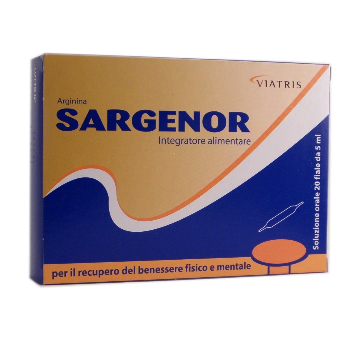 Sargenor 20 flaconcini 5 ml solfato di magnesio