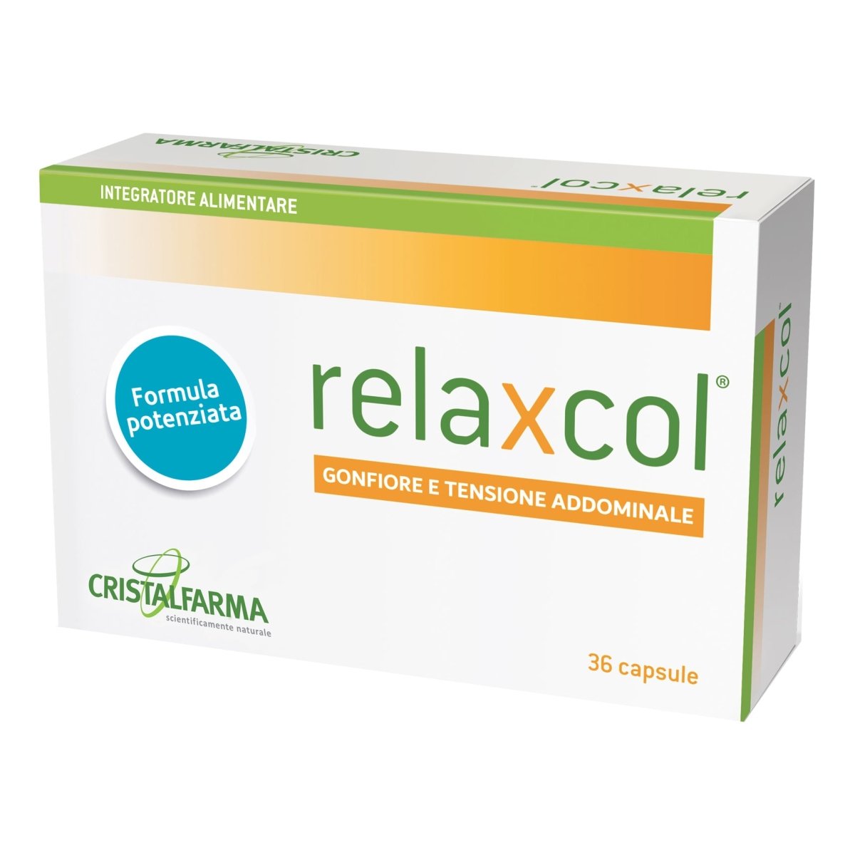 Relaxcol 36 capsule integratore fermenti + fibre
