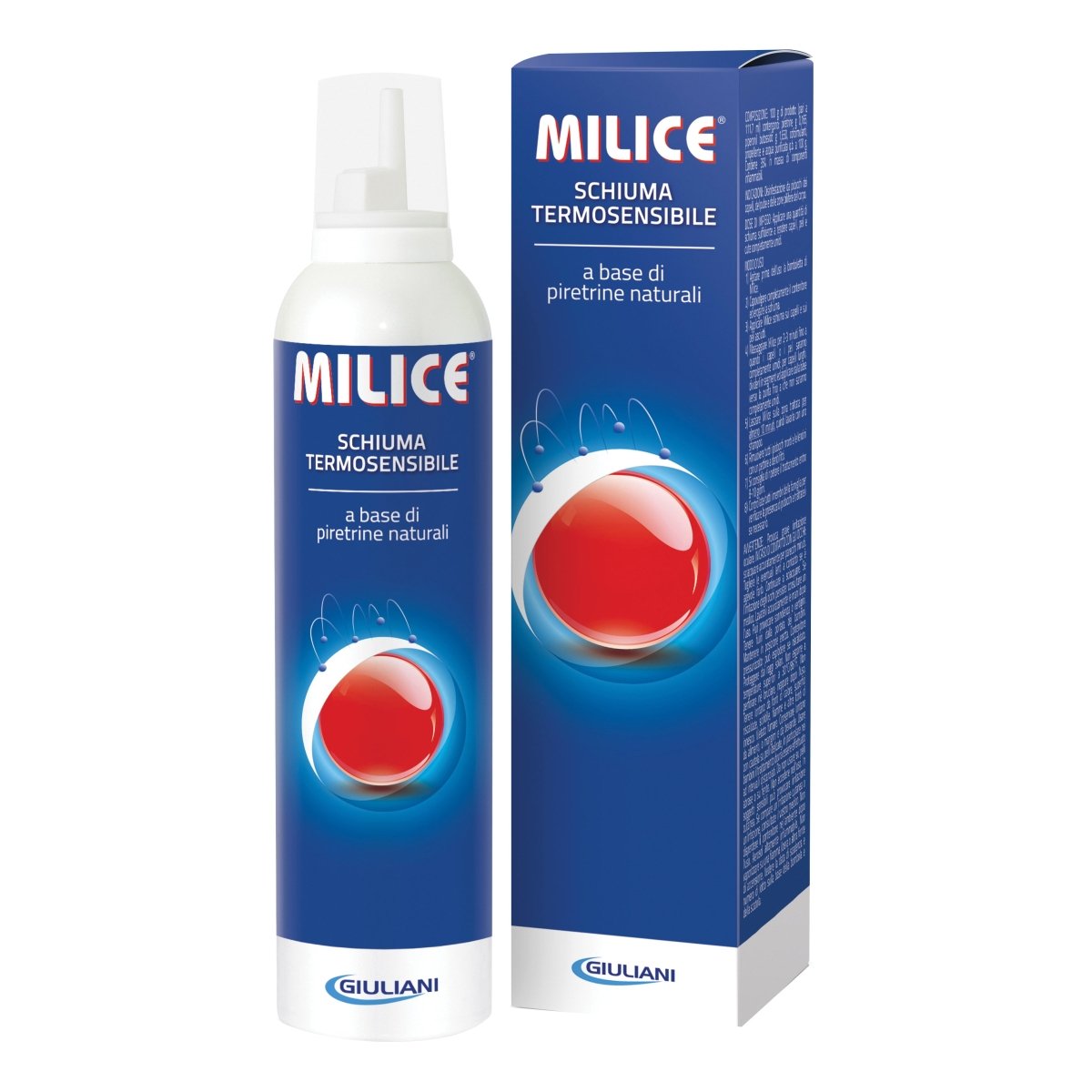 Milice mousse termosensibile trattamento pidocchi 150ml