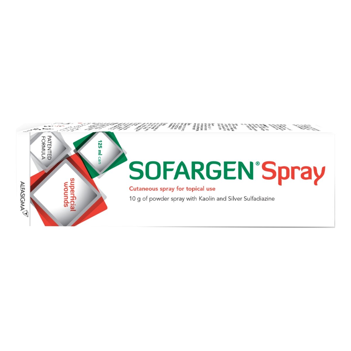 Sofargen spray medicato polvere 10 g ferite