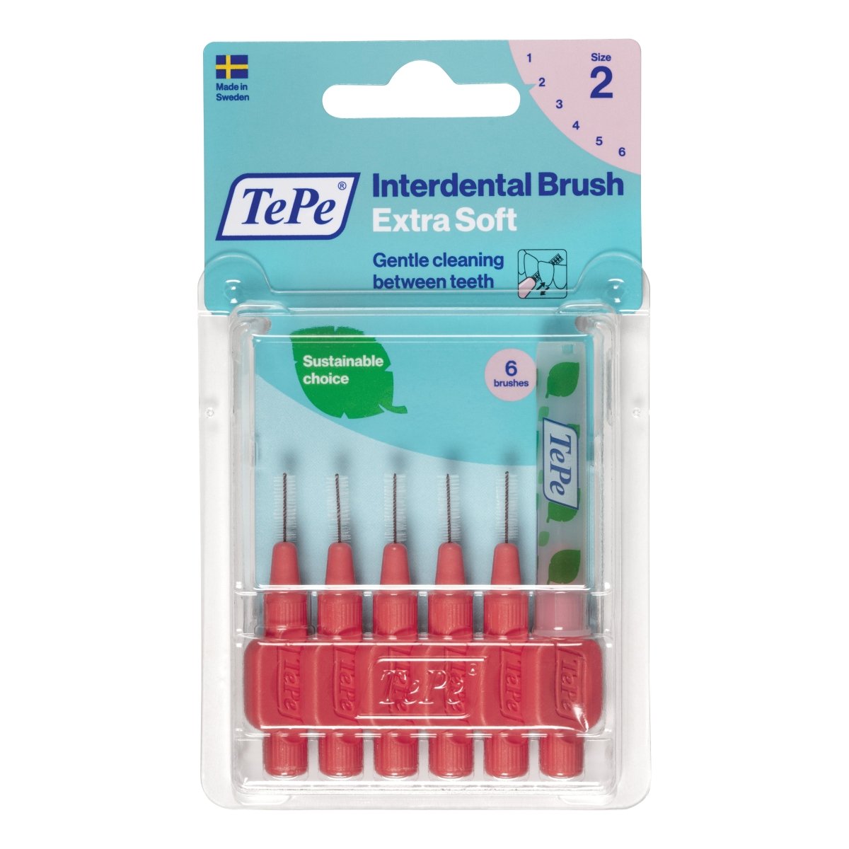 TePe scovolino extra soft rosso 0,5mm 6 pezzi