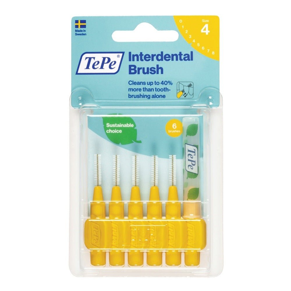 TePe scovolino giallo 0,7mm 6 pezzi