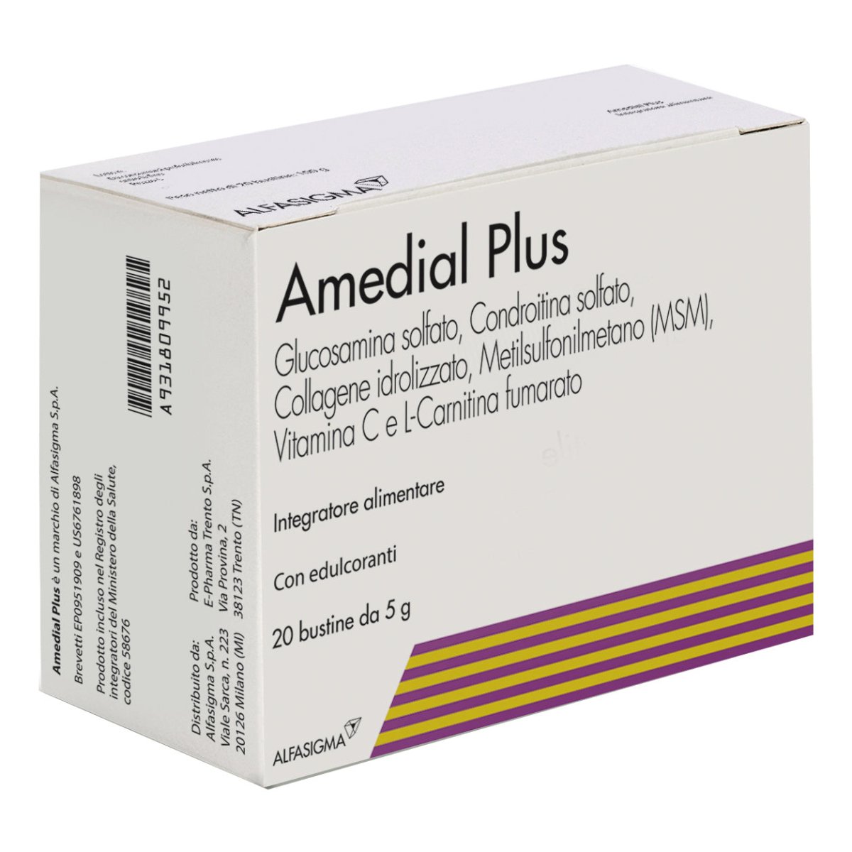 Amedial Plus 20 bustine articolazioni