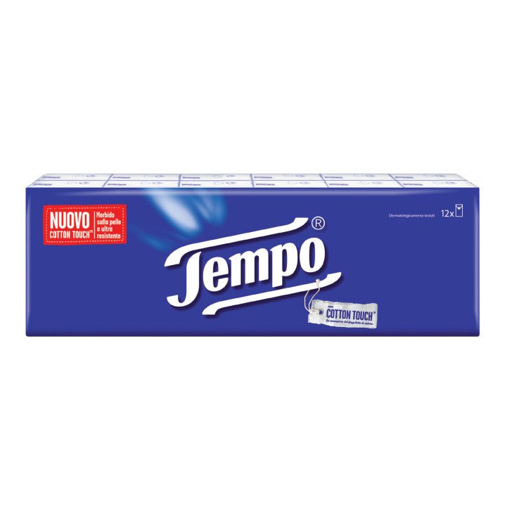 Tempo fazzoletti 12 pacchi 9 pezzi