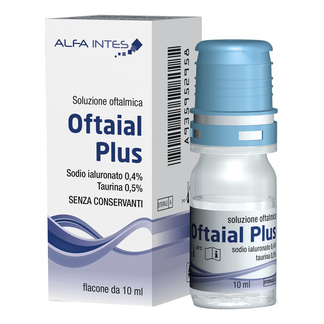 Oftaial Plus collirio 10 ml soluzione oftalmica