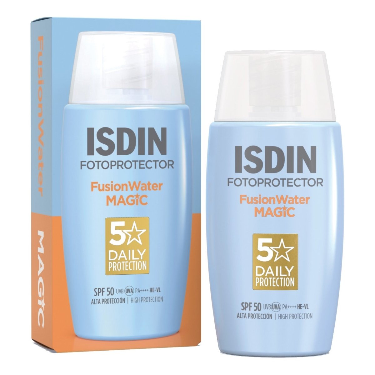 ISDIN Fotoprotector Fusion Water Magic crema solare viso SPF50 50ml