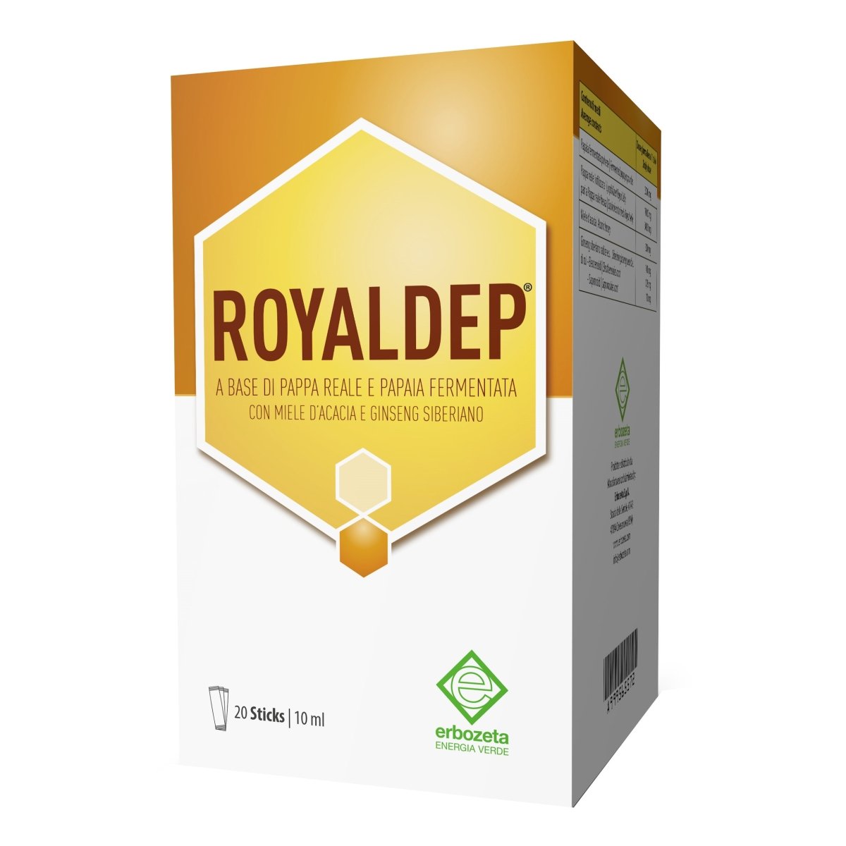 Royaldep 20 stick liquidi integratore vitamina D3