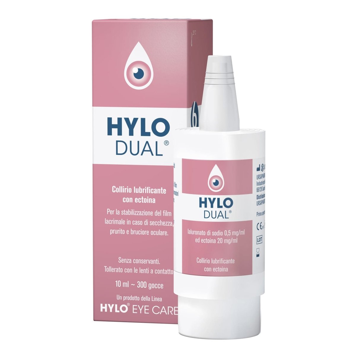 Hylo Dual collirio 10 ml occhio secco/allergie