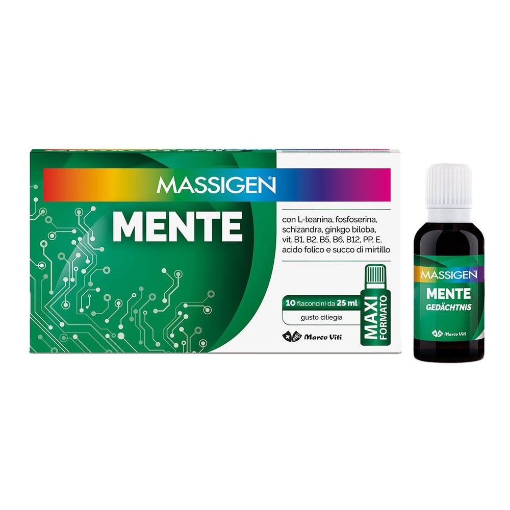 Massigen Mente 10 flaconcini 25ml