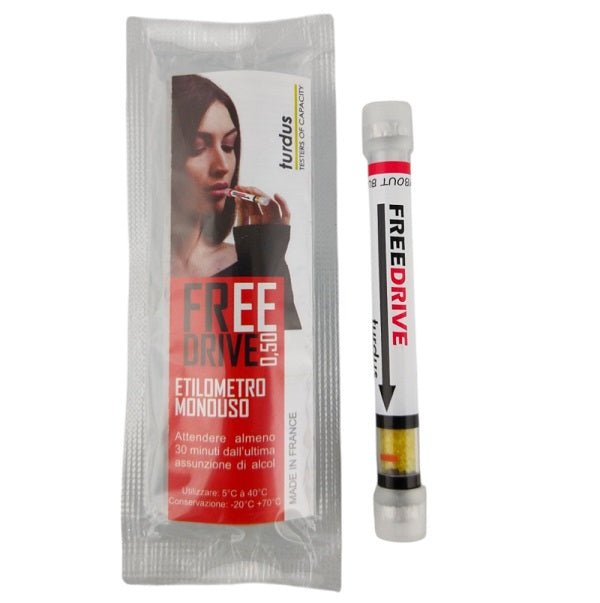 Turdus etilometro monouso FreeDriv