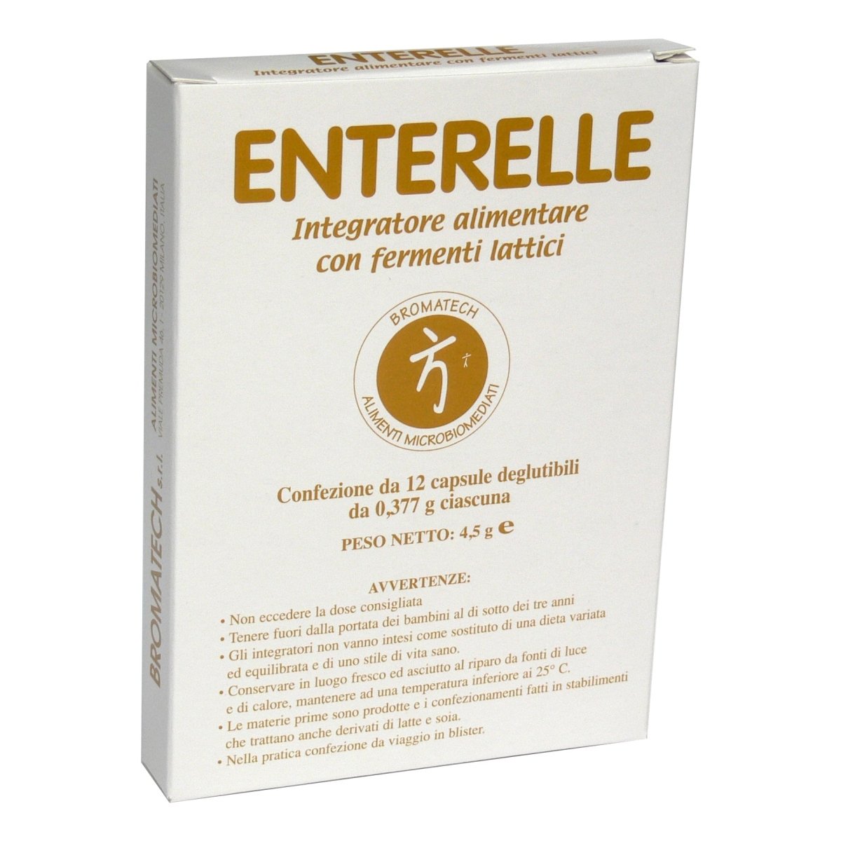 Enterelle Plus 12 capsule probiotico intestinale