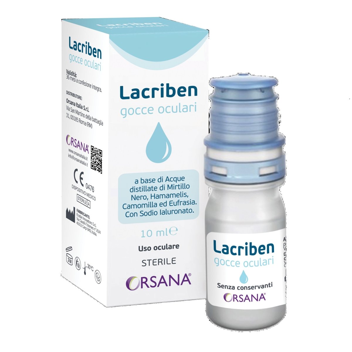 Lacriben gocce oculari 10 ml lubrificante