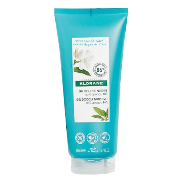 Klorane gel doccia Eau de Tiaré