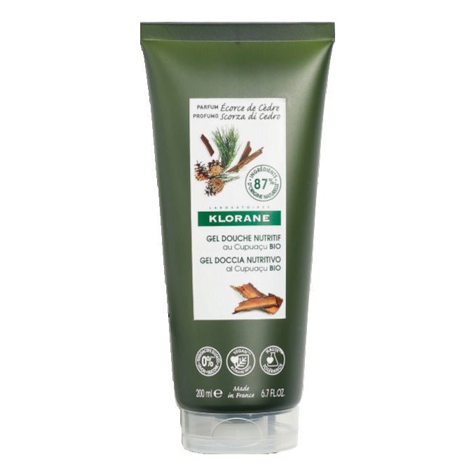 Klorane gel doccia scorza di cedro
