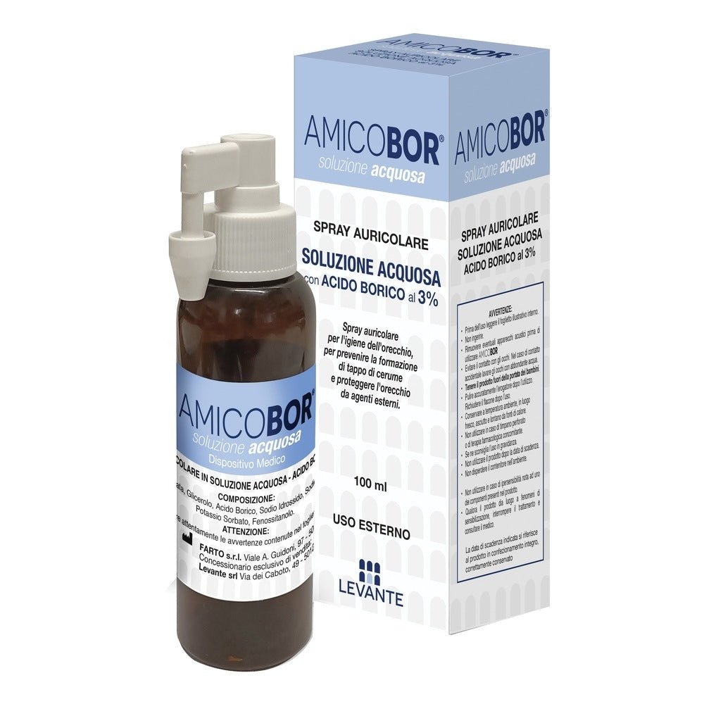 Amicobor soluzione acquosa 100ml
