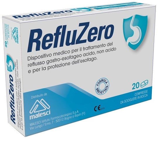 Refluzero 20 compresse reflusso gastrico