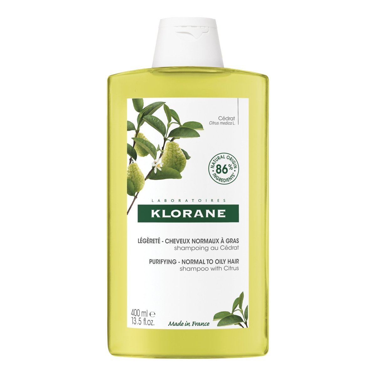 Klorane shampoo purificante cedro 400ml