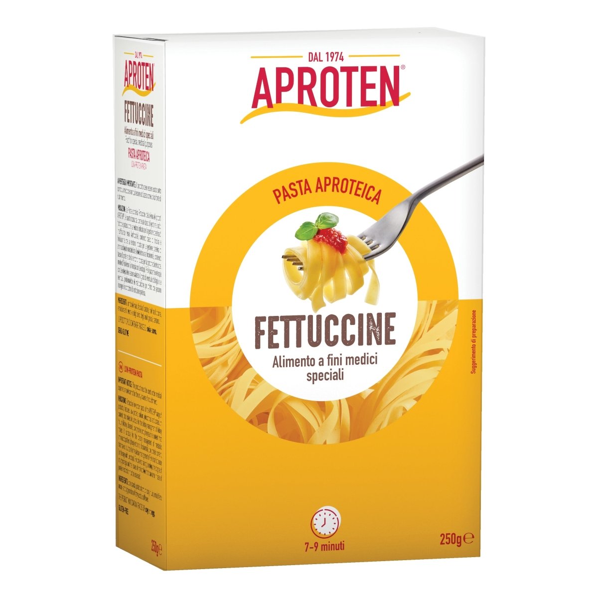 Aproten fettuccine 250 g dieta renale