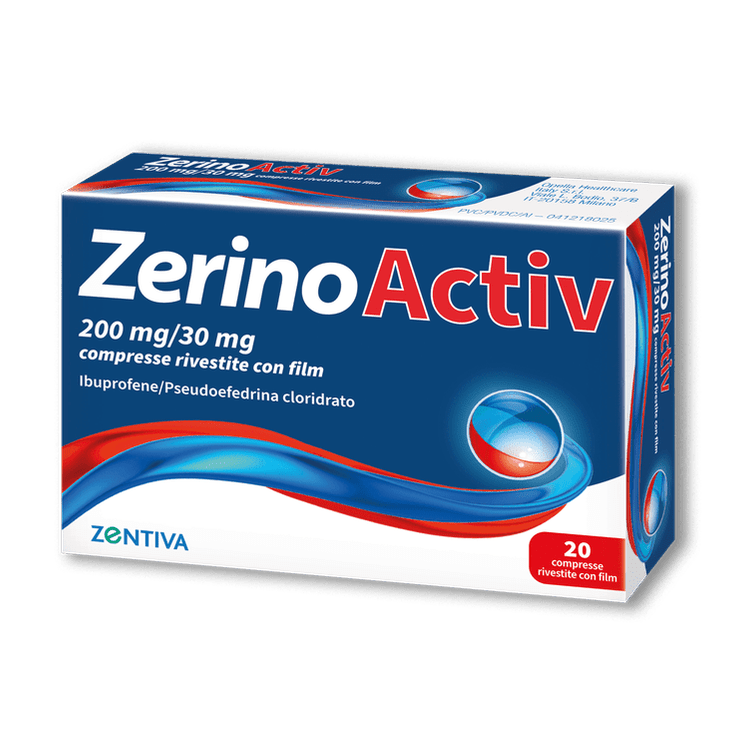 Zerinoactiv 20 Compresse 200 mg + 30 mg