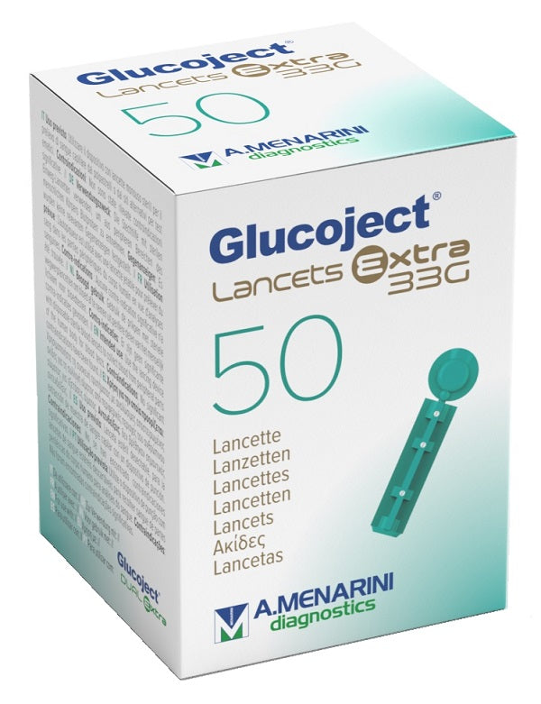 GLUCOJECT LANCETS EX G33 50PCS