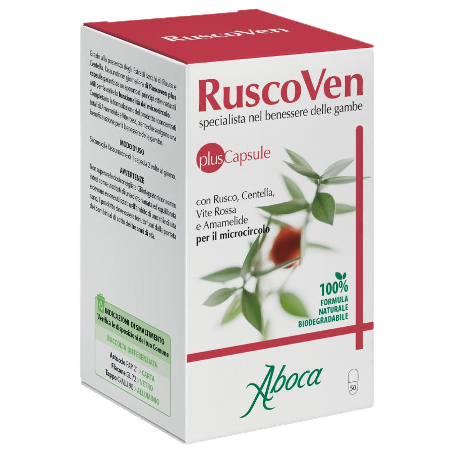 Ruscoven Plus 50 cápsulas suplemento venoso