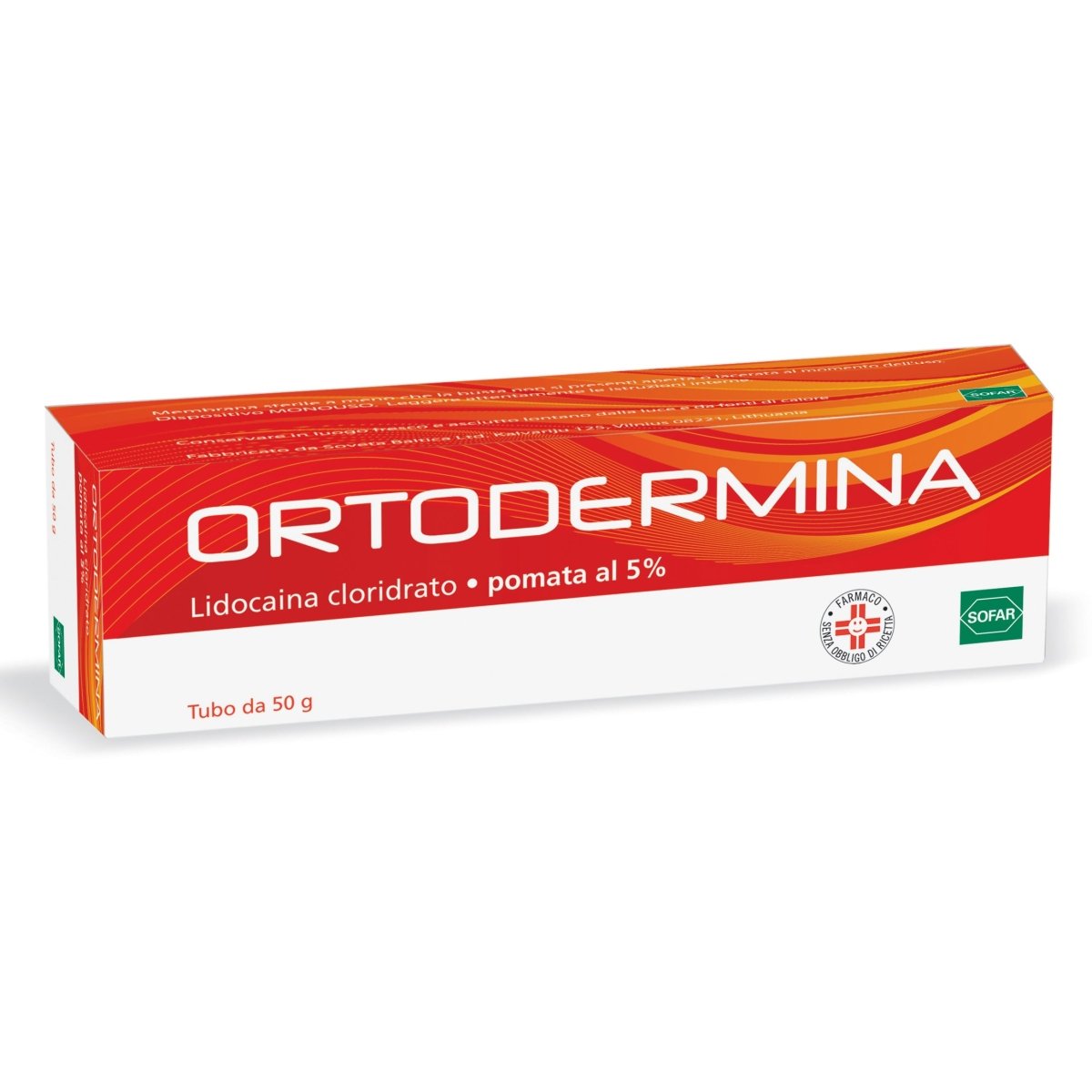 Ortodermina 5% 50 g Creme