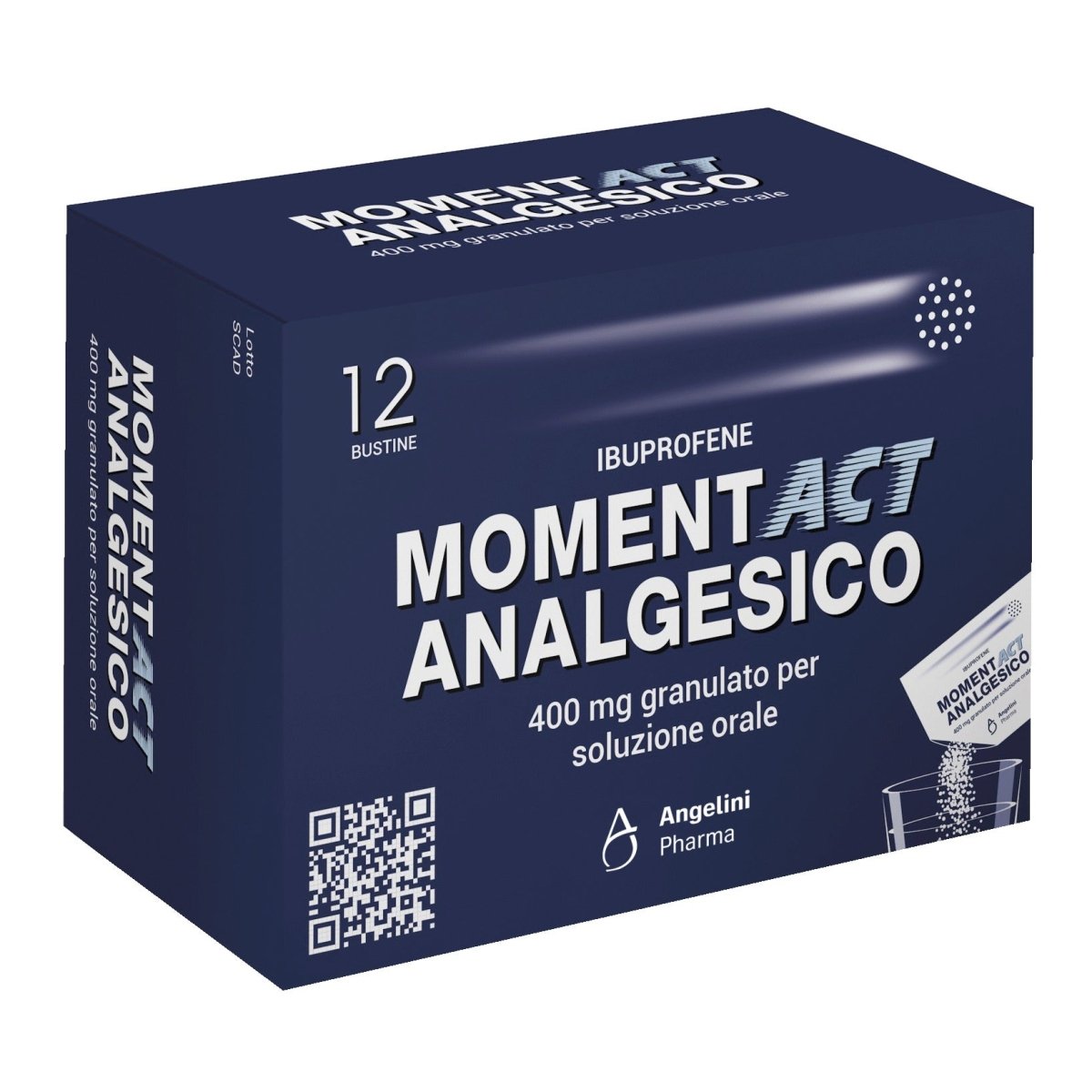 Momentact 400 mg 12 vrećica granule za oralnu otopinu