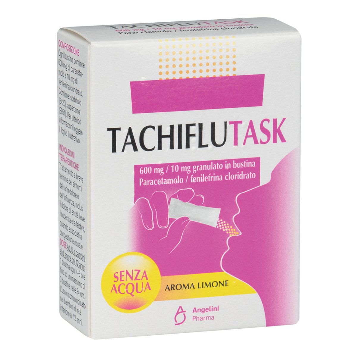 Tachiflutask 600 mg + 10 mg 10 sobres granulado para solución oral