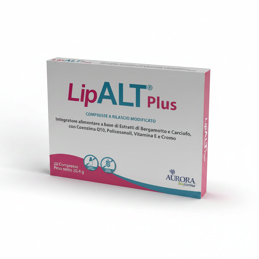 LipALT Plus 20 compresse bergamotto e carciofo