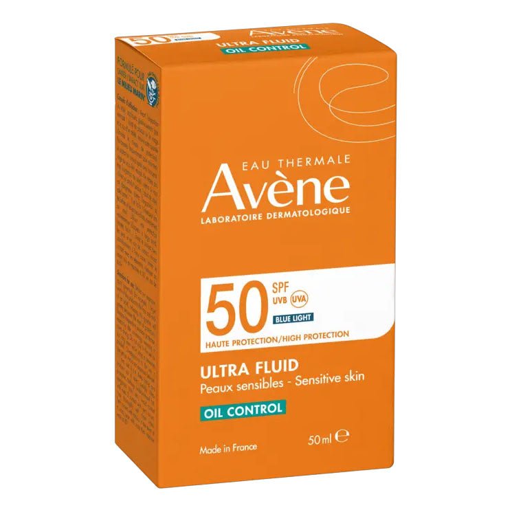 Avène Solare Ultra Fluid Oil Control SPF 50+ Mattifying Facial Fluid 50 ml