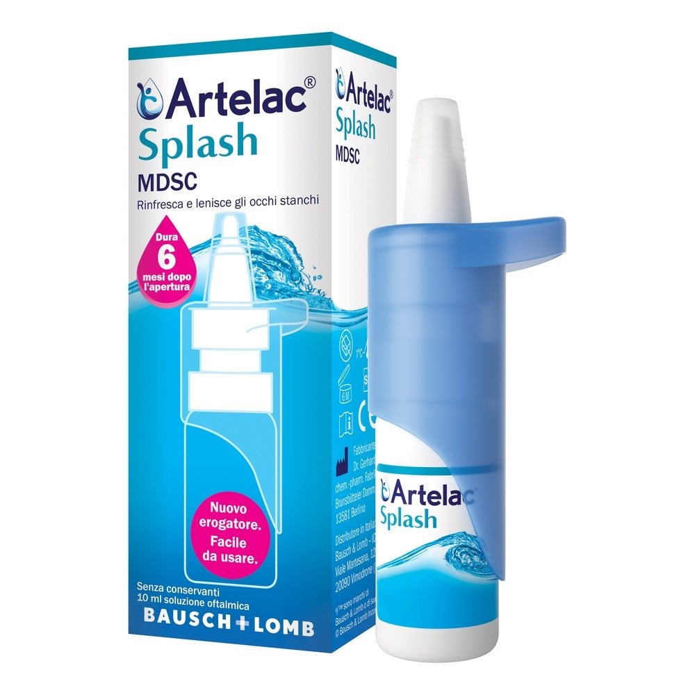 künstliche tränen artelac Artelac Splash Multidose 10ml Feuchtigkeitsspendende Augentropfen Trockenes  Auge – Farmacia Dottor Tili