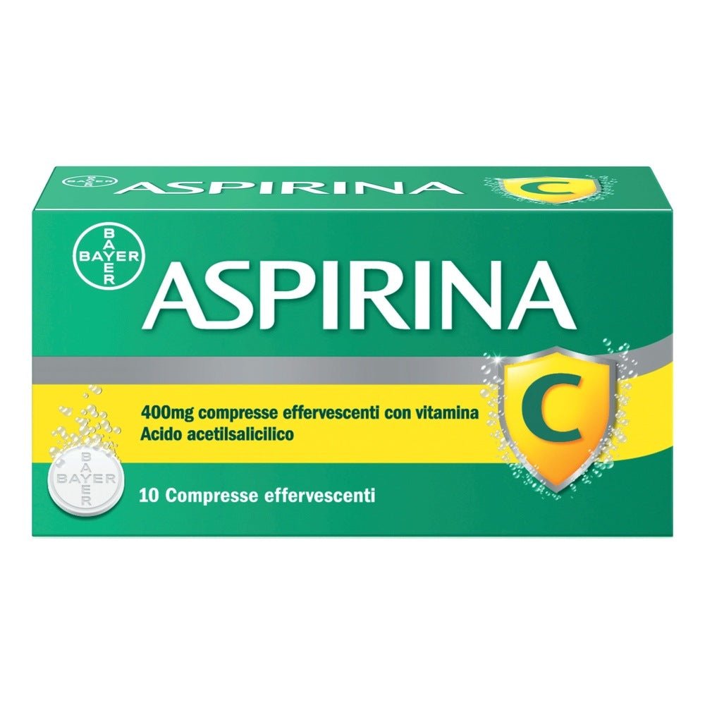 Aspirine 400 mg 10 comprimés effervescents à la vitamine C