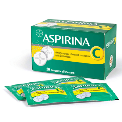 Aspirin C 20 Brausetabletten 400+240 mg
