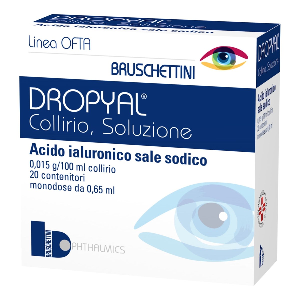 Dropyal 0.015% 20×0.65 ml eye drops solution