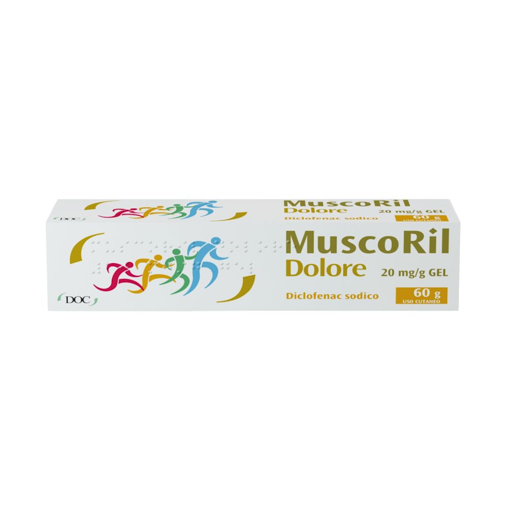 Muscoril Dolore Gel 20 mg/g Dolori Muscolari 60 g