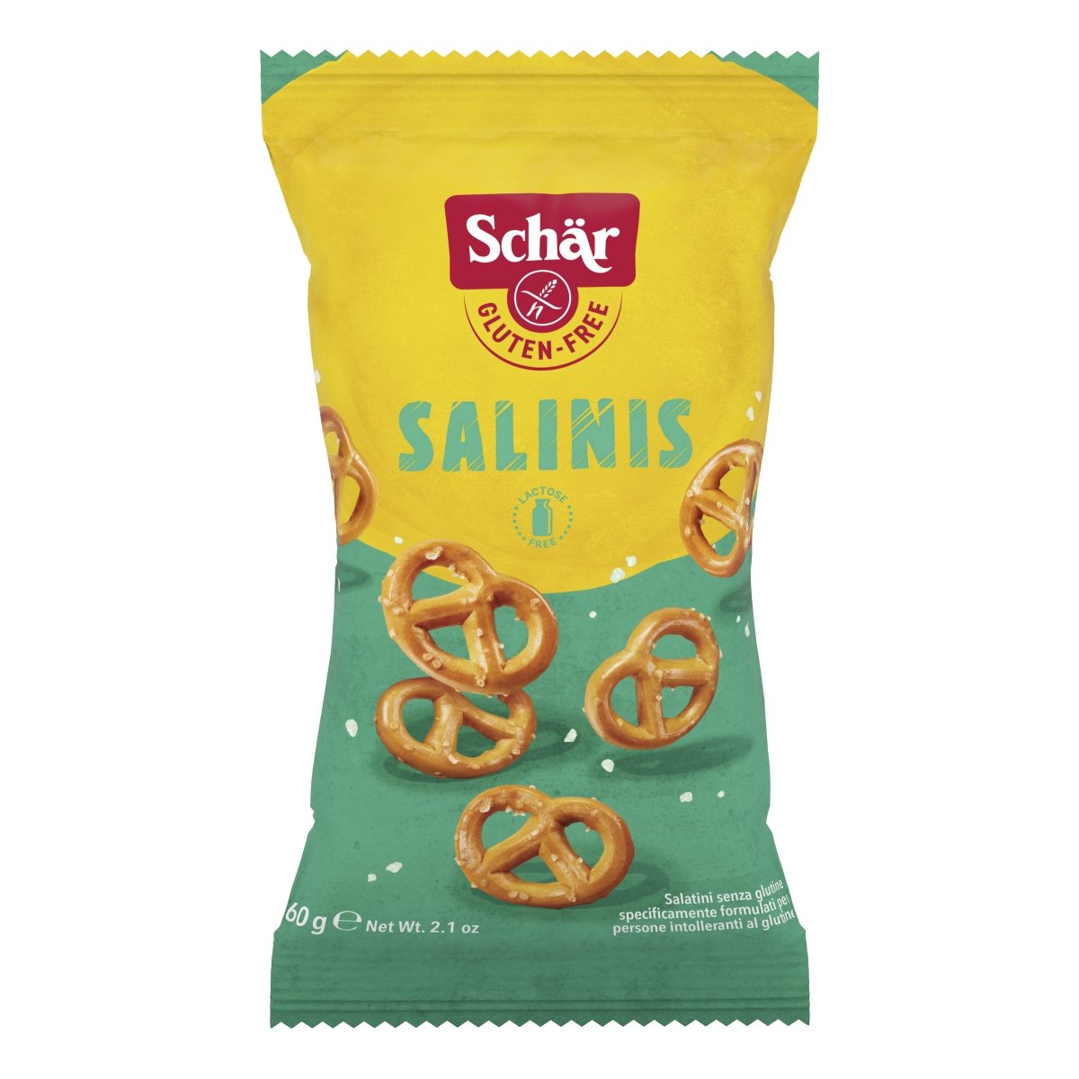 Schär Salinis pretzels 60 g glutenvrije snacks