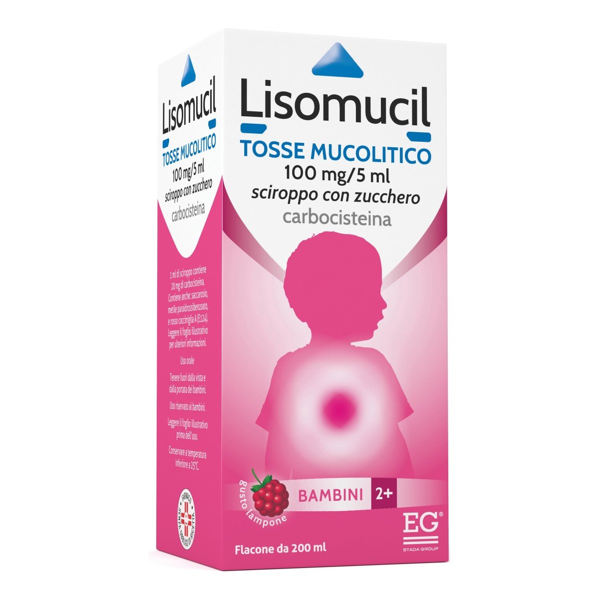 Lisomucil Tos 100 mg/5 ml 200 ml jarabe
