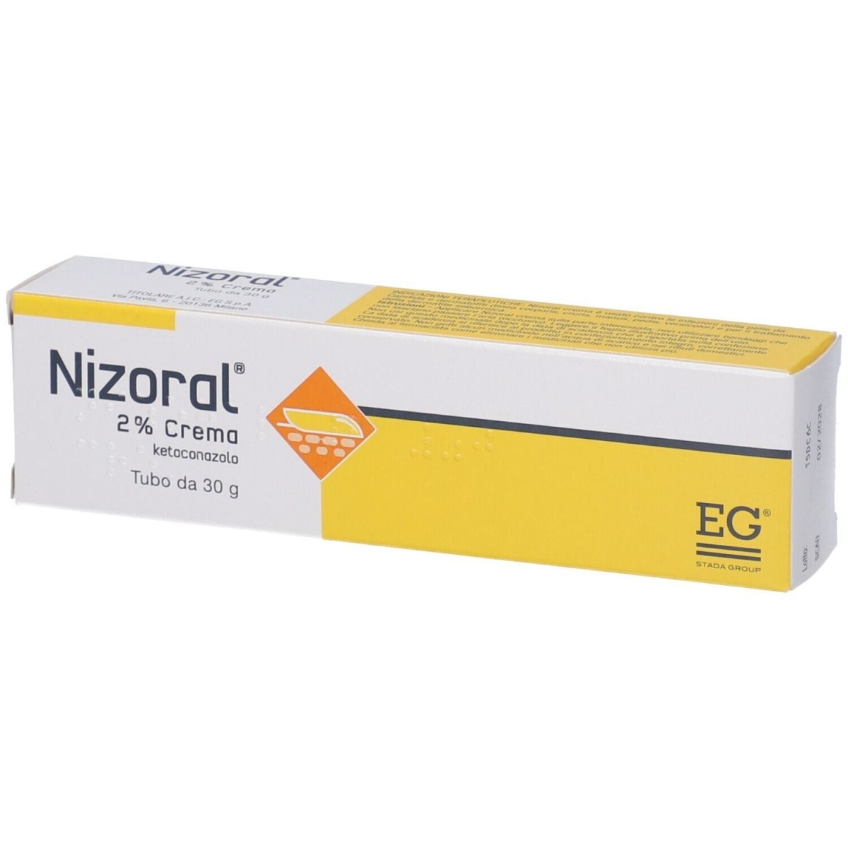Nizoral 2% 30g dermatological cream ketoconazole antifungal skin 