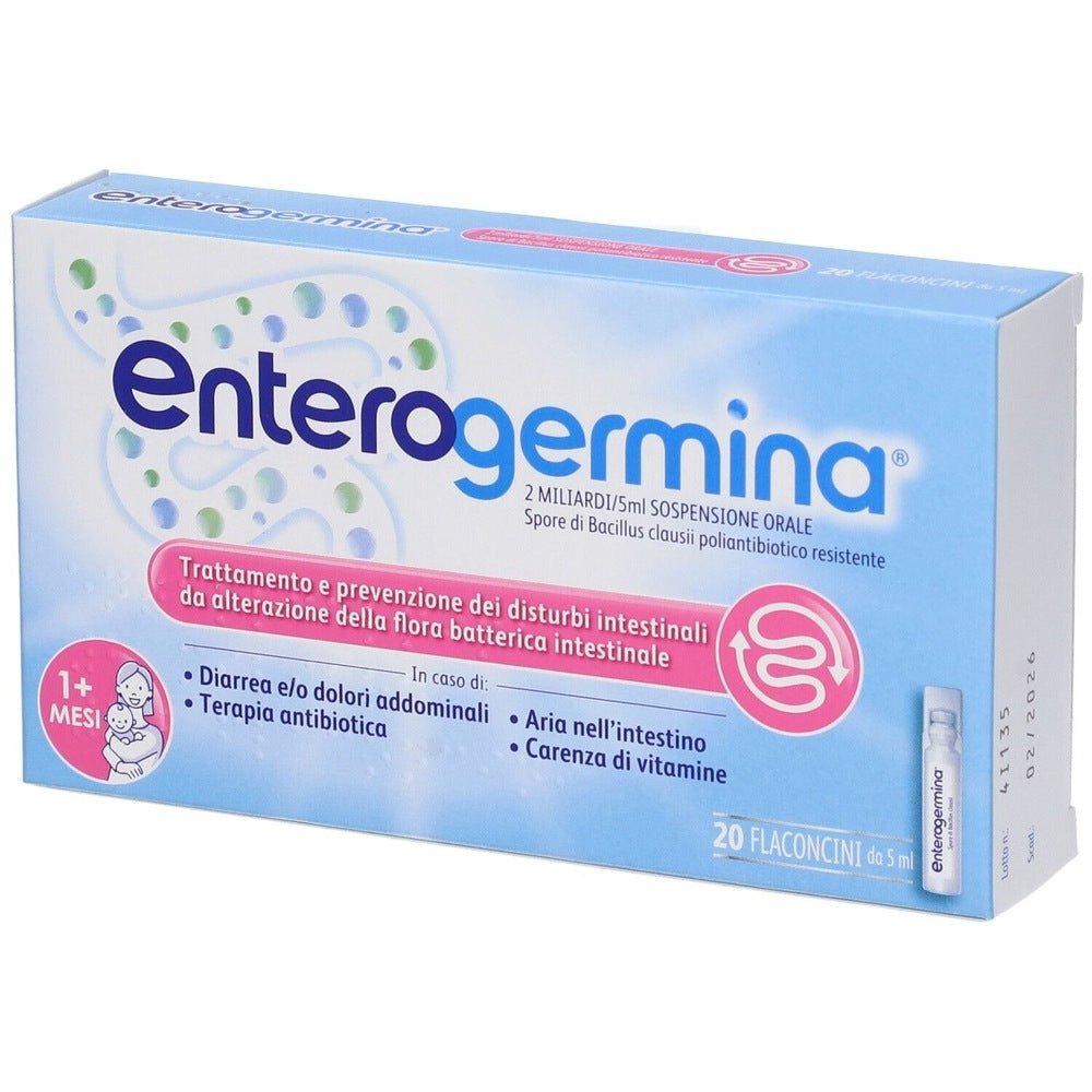 Enterogermina 2 Miliardi/5 Ml 20 Flaconcini