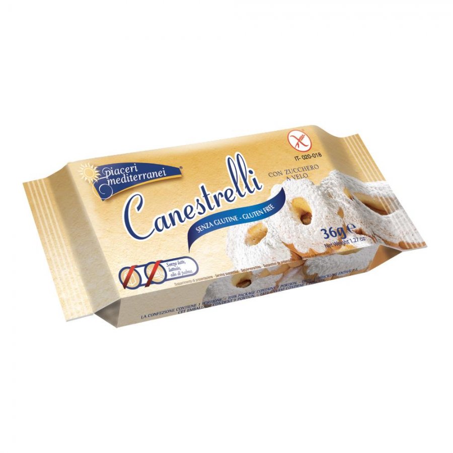 Piaceri Mediterranei Canestrelli 36 g bez glutenu