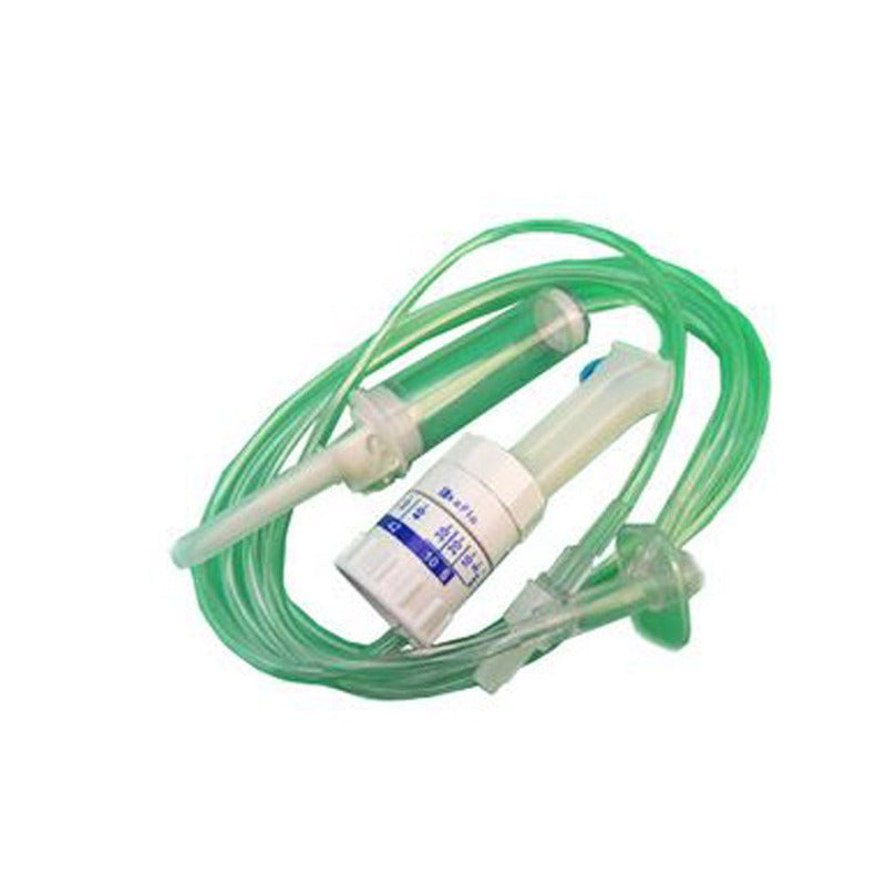 Disposable infusion set with flow regulator 5/250 ml
