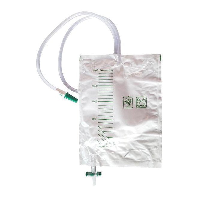 Steriler Urinbeutel mit Hahnverschluss