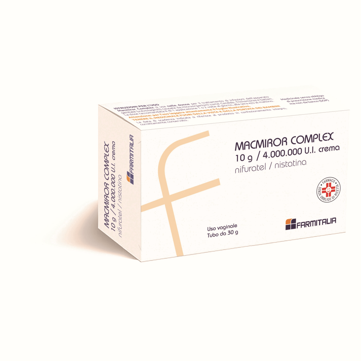 Macmiror Complex 10 g + 4 000 000 IU 30 g cream