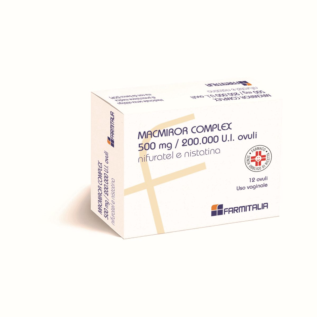 Macmiror Complex 500 mg + 200.000 IE 12 zachte vaginale capsules