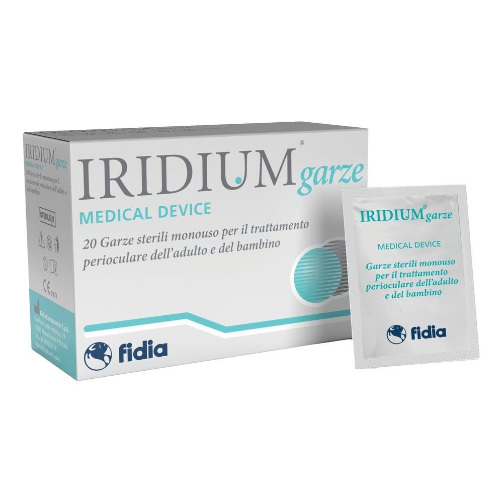 Gaze oculaire médicale Iridium 20 pièces