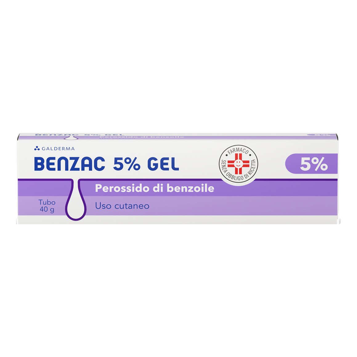 Benzac Żel 5% 40 g żelu